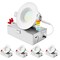 Luxrite 3 Inch LED Recessed Downlights 5CCT 2700K-5000K 10W 800LM Dimmable Wet Rated IC Rated, 4PK LR22630-4PK - alternate 1
